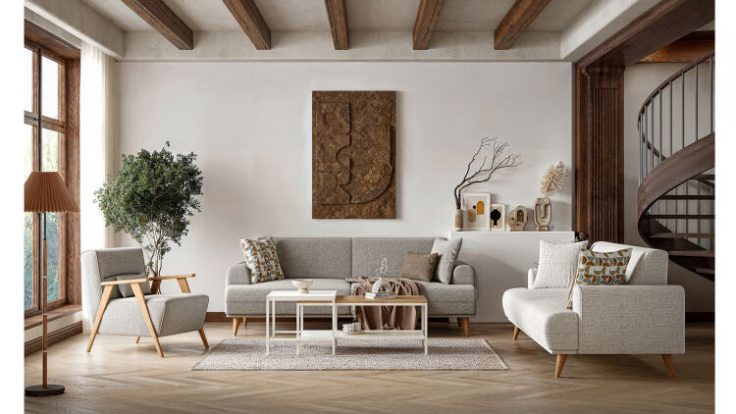 ALFEMO Violet Koltuk Takımı